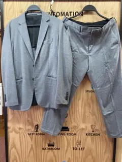 GU グレー カジュアルスーツ Mサイズ