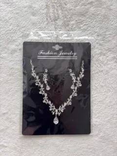 Fashion Jewelry ブライダル ネックレス イヤリング セット