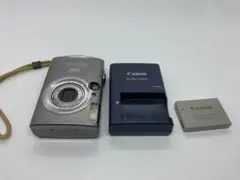 美品 動作確認済 Canon IXY 200 デジカメ シルバー 充電器 SD - メルカリ