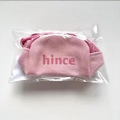 【即購入OK】hince ミニポーチ ピンク キーリング付き ノベルティグッズのサムネイル