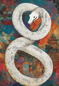 幸運の白蛇様　117番【金運上昇・恋愛成就・商売繁盛・学業成就】