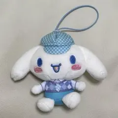 サンリオキャラクターズ　さんさんぴくにっくマスコット　シナモロール