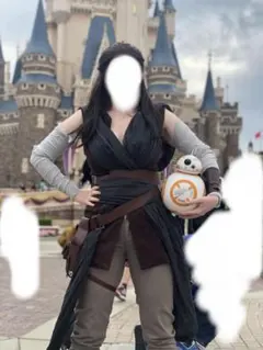 『スター・ウォーズ／最後のジェダイ』レイのコスプレセットディズニー仮装ハロウィン