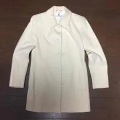 【美品】クレージュ コート オフホワイト 9号