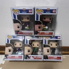 Funko POP FC Barcelonaバルセロナ 5体セットのサムネイル