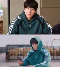 新品XL Adilenium オーバーサイズ パーカー IW3646