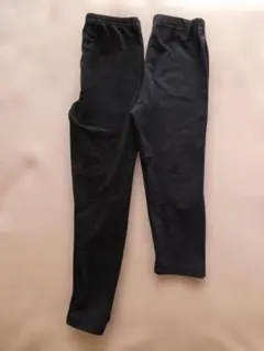 【お値下げ】ユニクロ キッズ レギンス ブラック 120cm 2枚セット