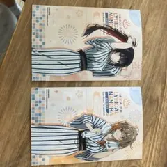 魔法少女リリカルなのは 入浴特典 ポストカード 　東京銭湯 コラボ シイナ、トワ