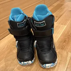 Burton 子ども用スノーボードブーツ ブラック/ブルー BURTON キッズ スノーボードブーツ 19.5cm BURTON スノーボードブーツ