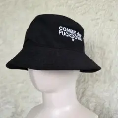 美品 COOTIE ナイロン バケットハット ブラック M クーティ 帽子