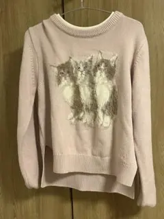 USAGI ONLINE限定】ウサギジャガードセーター FURFUR ピンク - メルカリ