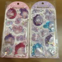 サンリオ　ウォーターインシール 新品　クロミ➕マイメロ