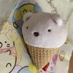 すみっコぐらし　てのりぬいぐるみ　しろくま