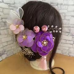 髪飾り成人式 卒業式 結婚式 七五三NO.525