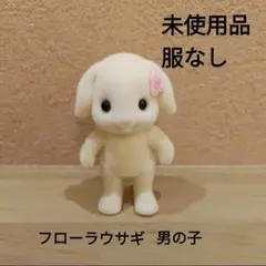 シルバニアファミリー　フローラウサギの男の子　新品未使用　服なし