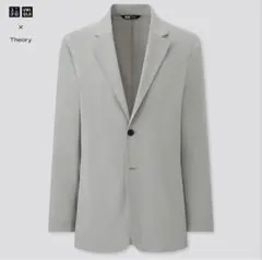 UNIQLO×Theory コラボ 感動ジャケット 新品 ライトグレー Mサイズ