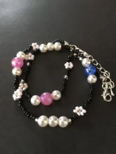 ビーズネックレス