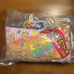 たべっ子どうぶつ　ビスケット　デザインクッション