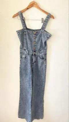 ライトブルーサロペットデニム