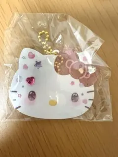 ハローキティ 50周年 シークレットアクリルチャーム ピンク キーホルダー