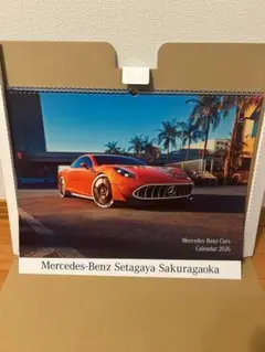 メルセデスベンツ2026年　カレンダー　壁掛け　ベンツのサムネイル