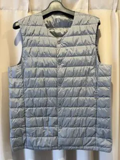 UNIQLO ULTRA LIGHT DOWN ダウンベスト Mサイズ グレー