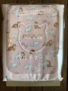 PAUL & JOE 猫柄マルチケース BIGサイズ