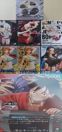 ワンピースフィギュア　一番くじ　プロモ付き　モンキー・D・ルフィー