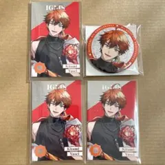 北見遊征 にじさんじ 8周年 メタルカード 缶バッジ