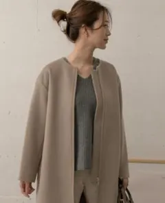 URBAN RESEARCH DOORS ノーカラーコート