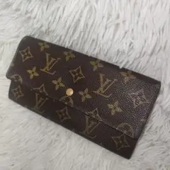 ルイヴィトン モノグラムカード2枚 ポルトフォイユサラ 長財布