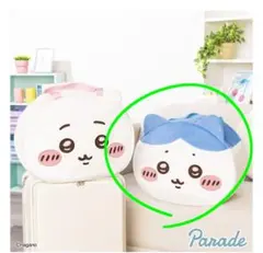 ちいかわ おかおbigボストンバッグ①　 ハチワレ