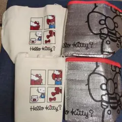 ハローキティ トートバッグ 保冷バッグセット　キティちゃん