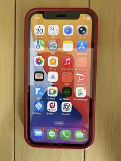Apple iPhone 12mini(PRODUCT(RED)) 本体ケース付