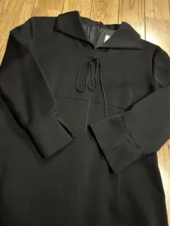 組曲ブラックフォーマルワンピース 七分袖