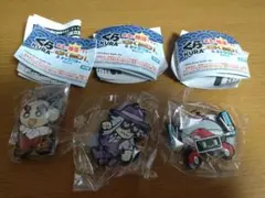 ガチャ くら寿司 ラバーキーホルダー 3個セット