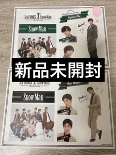 Snow Man 1st Anniversary 阿部亮平 目黒蓮 シールセット