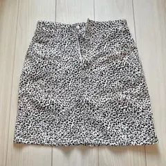 WEGO ヒョウ柄 ミニスカート Mサイズ