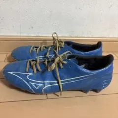 Mizuno ALPHAサッカーシューズ 青 26センチ　値下げしました。