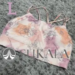 SUKALA フラワープリントブラトップ L