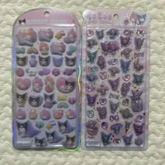 【正規品】うるちゅるシール コットンパフィーシール クロミ マイメロ