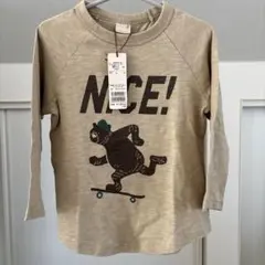 【プティマイン】長袖カットソー　110㎝