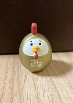 【レア】デコレ　コンコンブル　金色　とり　酉　干支のサムネイル