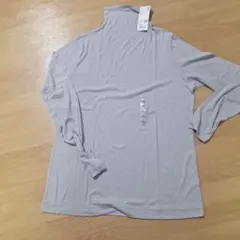 UNIQLO ライトグレー 長袖 Tシャツ XXL