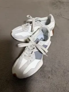 ニューバランス W327 240 22cm B オフホワイト - メルカリ