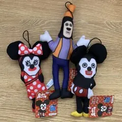 ゴールデンエッグス ミッキー ミニー グーフィー へなへなマスコット　3個セット