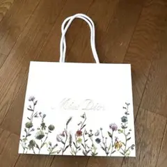 Miss Dior 花柄ショップ袋