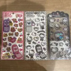 平成はっぴーフォン Drop jelly sealハローキティ 3枚