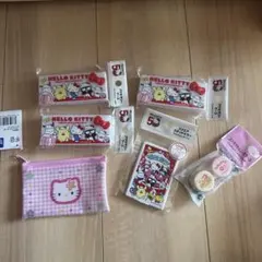 ハローキティ 6点セット ポーチ付き