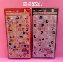 【正規品】ボンボンドロップシール ハローキティ moji文字２点セット
